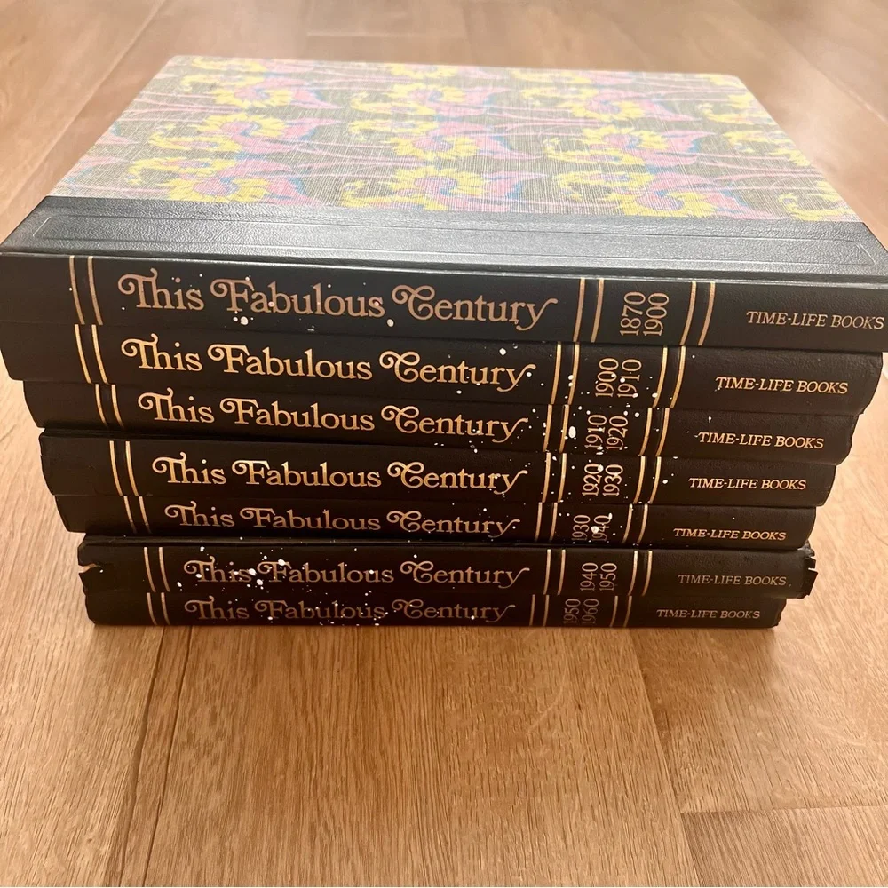 1969 - This Fabulous Century 1870-1960 Complete Set‎ of 7 Time Life Books HC